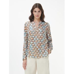 Overslagblouse Van Peter Hahn wit