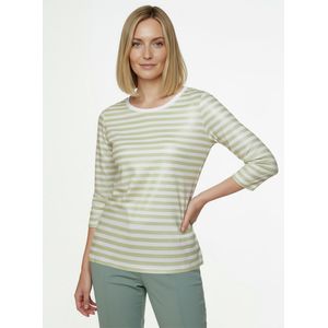 T-shirt ronde hals Van Peter Hahn groen