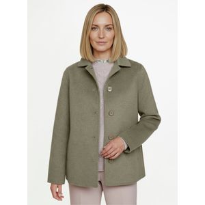 Lange jas Van Fadenmeister Berlin groen