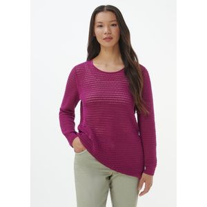 Trui ronde hals Van Anna Aura pink