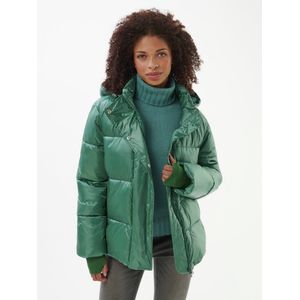 Gewatteerd jack Van Peter Hahn groen