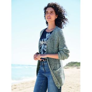 Peter Hahn - Lang Vest - Multicolour - 100% Katoen