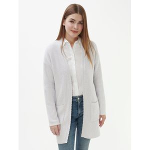 Lang vest Van Peter Hahn grijs