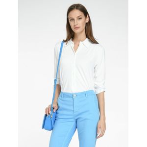 Jersey blouse 3/4-mouwen Van Peter Hahn wit