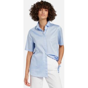 Blouse korte mouwen Van Peter Hahn blauw