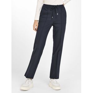Peter Hahn - Cornelia - Jersey Broek - Blauw - Jogg-pant-stijl
