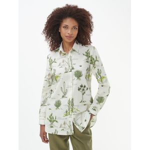 Overhemdblouse Van Peter Hahn beige