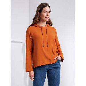 Blouse capuchon Van Emilia Lay oranje