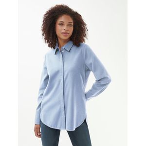 Blouse lange mouwen Van Peter Hahn blauw
