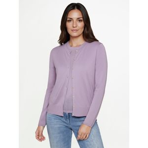 vest ronde hals Van Peter Hahn paars