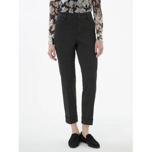 Enkellange broek Van Peter Hahn grijs