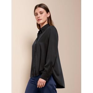Blouse Van Peter Hahn zwart