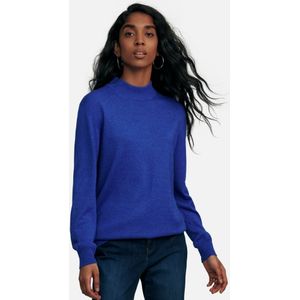 Trui zijde + kasjmier model Sabrina Van Peter Hahn blauw