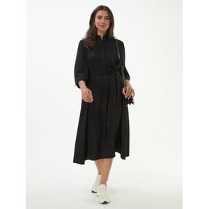 Jurk 7/8-mouwen Van Emilia Lay zwart