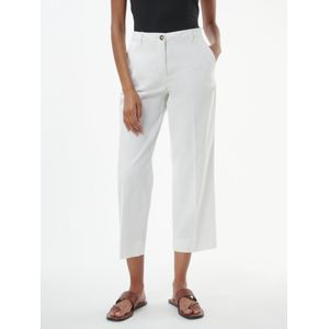 7/8 broek Van Peter Hahn wit