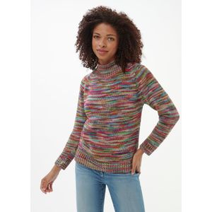 Trui ronde hals Van Inkadoro multicolour