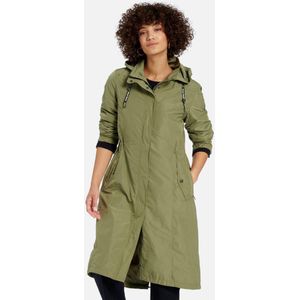 Jas afneembare capuchon Van Green Goose groen