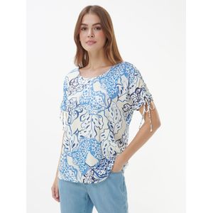Shirt ronde hals Van MYBC multicolour