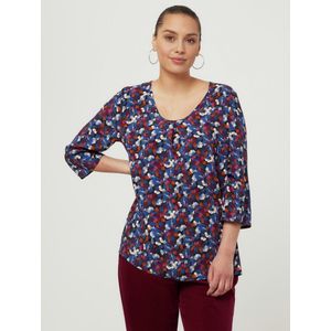 Tuniek ronde hals Van Anna Aura blauw