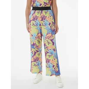 Straight jersey broek Van Emilia Lay multicolour