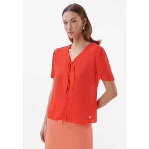 Blouse Van Uta Raasch rood