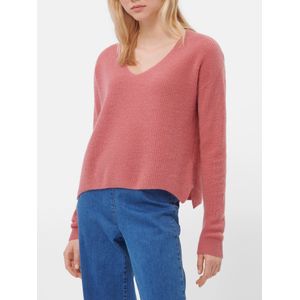 Trui V-hals Van Peter Hahn pink