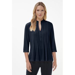 Jersey blouse Van Peter Hahn blauw