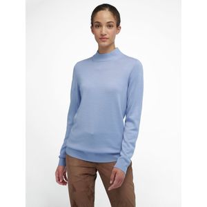 Trui staande kraag, model Gudrun Van Peter Hahn blauw
