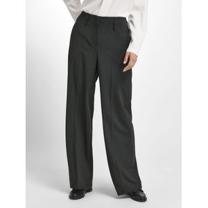 Wide Fit-broek pasvorm Cornelia Van Peter Hahn grijs