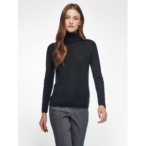 Coltrui scheerwol en kasjmier Van Peter Hahn zwart