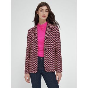 Jersey blazer 1-knoopssluiting Van Uta Raasch multicolour