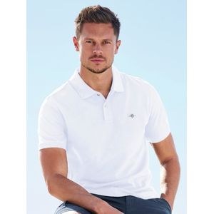 Poloshirt Van GANT wit