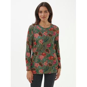 Shirt ronde hals Van Emilia Lay groen