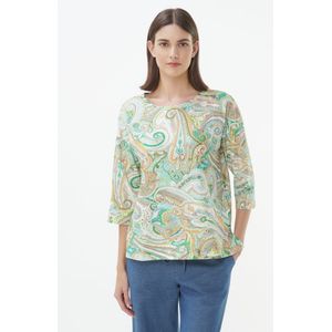 Shirt Gurli Van Green Cotton multicolour