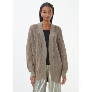 Lang vest Van BASLER beige