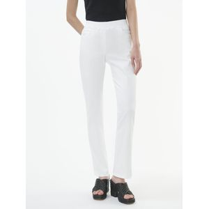 Comfort Plus-broek model Carina Fun Van Raphaela by Brax wit