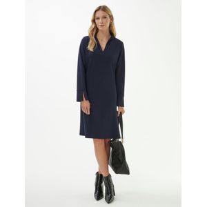 Jersey jurk Van Peter Hahn blauw