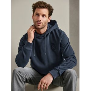 Trui capuchon Maurice Van Bogner blauw