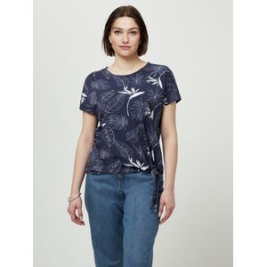 Shirt ronde hals Van Anna Aura blauw