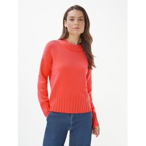 Trui ronde hals en lange mouwen Van Peter Hahn rood