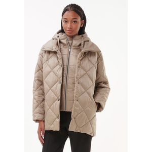 Gewatteerd jack Van BASLER beige