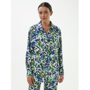 Blouse lange mouwen Van Emilia Lay blauw