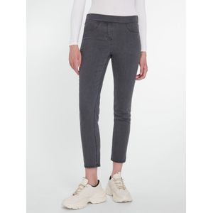 Enkellange jeans zonder sluiting Van Peter Hahn denim