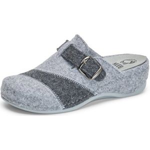 Pantoffel Sonja Van MUBB grijs