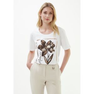 Shirt ronde hals Van Betty Barclay wit