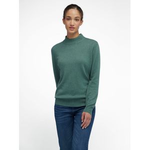 Trui zijde + kasjmier model Sabrina Van Peter Hahn groen