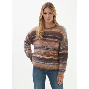Trui ronde hals Van Peter Hahn multicolour