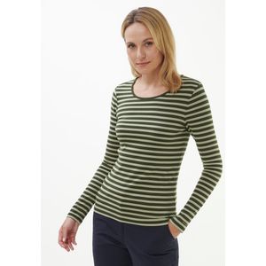 Shirt ronde hals Van GANT groen