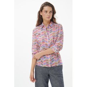 Blouse 3/4-mouwen Van Peter Hahn multicolour