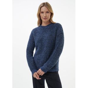 Trui ronde hals Van Fadenmeister Berlin blauw